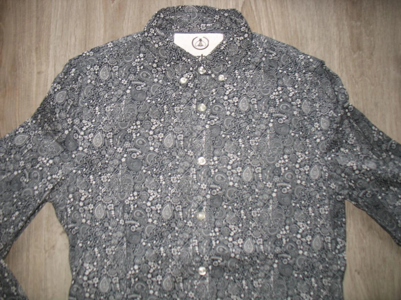 CAMISA ML NAVAL COM ESTAMPAS - BIZZBEE - TAMANHO XS - n°01 – photo 2